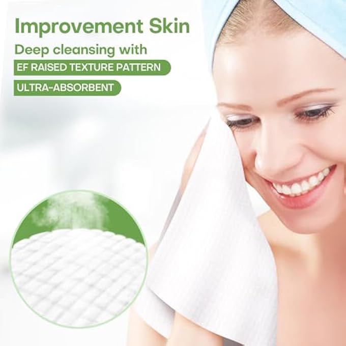 fancyou COMPRESSED DISPOSABLE FACE TOWEL LARGE,SOFT FACIAL CLEANSING CLOTHS TOWELETTES,THICKEN WASHCLOTH COMPACT PORTABLE WASH COTTON WIPES TABLETS FOR BEAUTY SALON,PERSONAL CARE,TRAVEL(20PCS GREEN) - Image 4